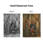 Before After Hasil Restorasi Foto