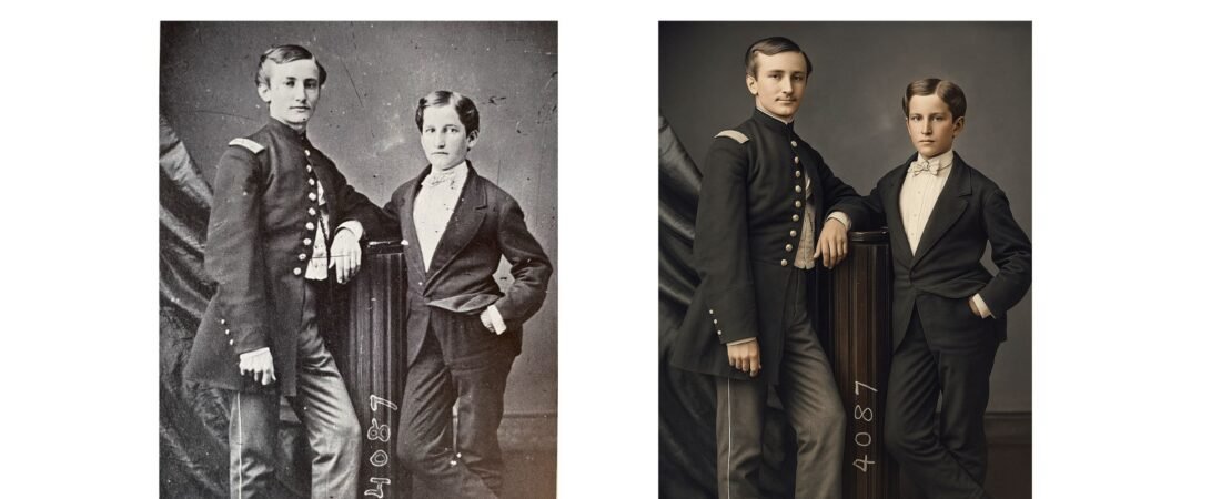 Restorasi Foto Lama Tokoh Tom Thumb: Mewujudkan Kembali Kejayaan Masa Silam