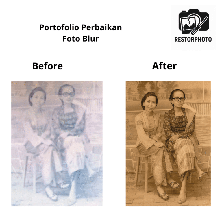 Portofolio Perbaikan Foto Blur