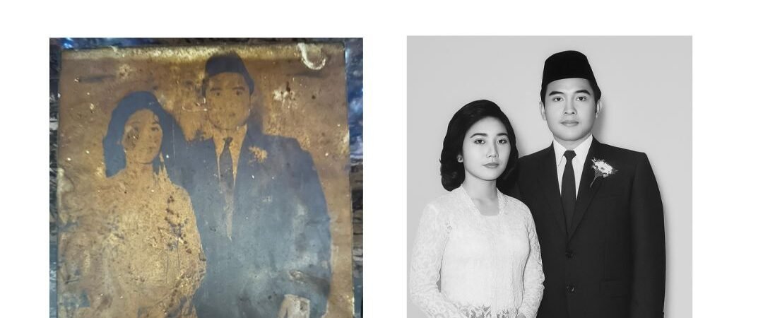Sukses Story Restorasi Foto Pernikahan: Dari Rusak Parah Akibat Jamur Menjadi Kenangan Abadi