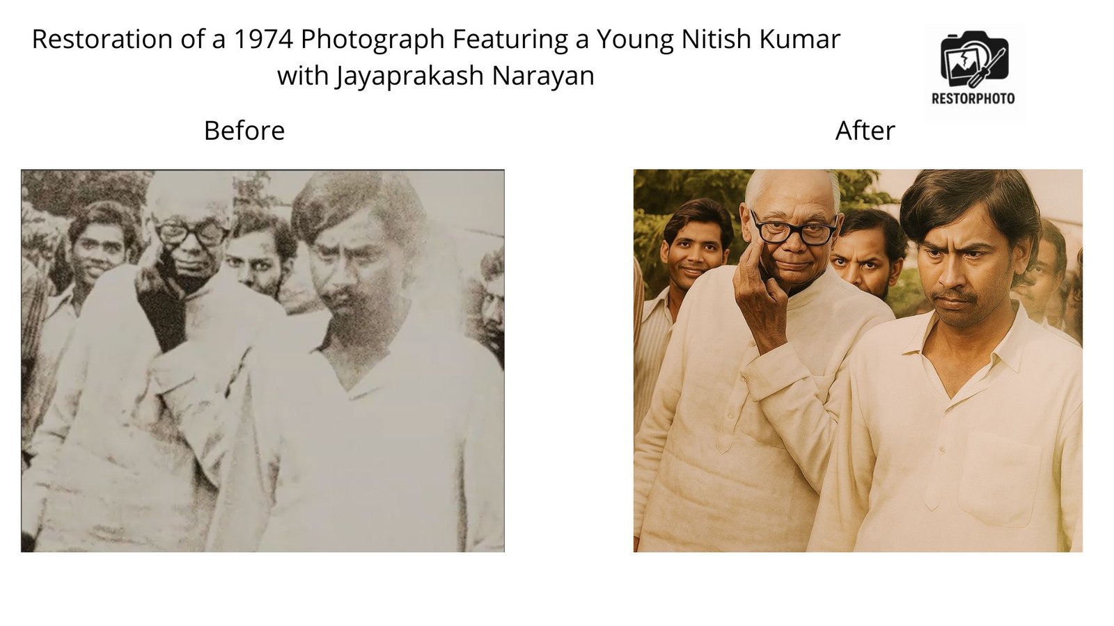 Restorphoto’s Restoration for a Historical Indian Photograph: A Testament to Cross-Border Trust and Expertise