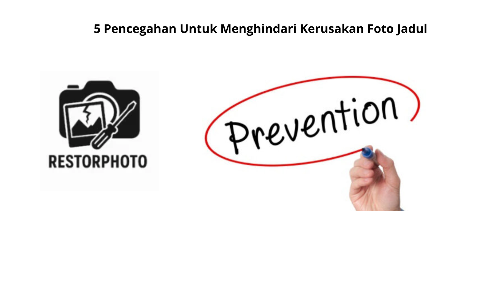 5 Pencegahan Untuk Menghindari Kerusakan Foto Jadul
