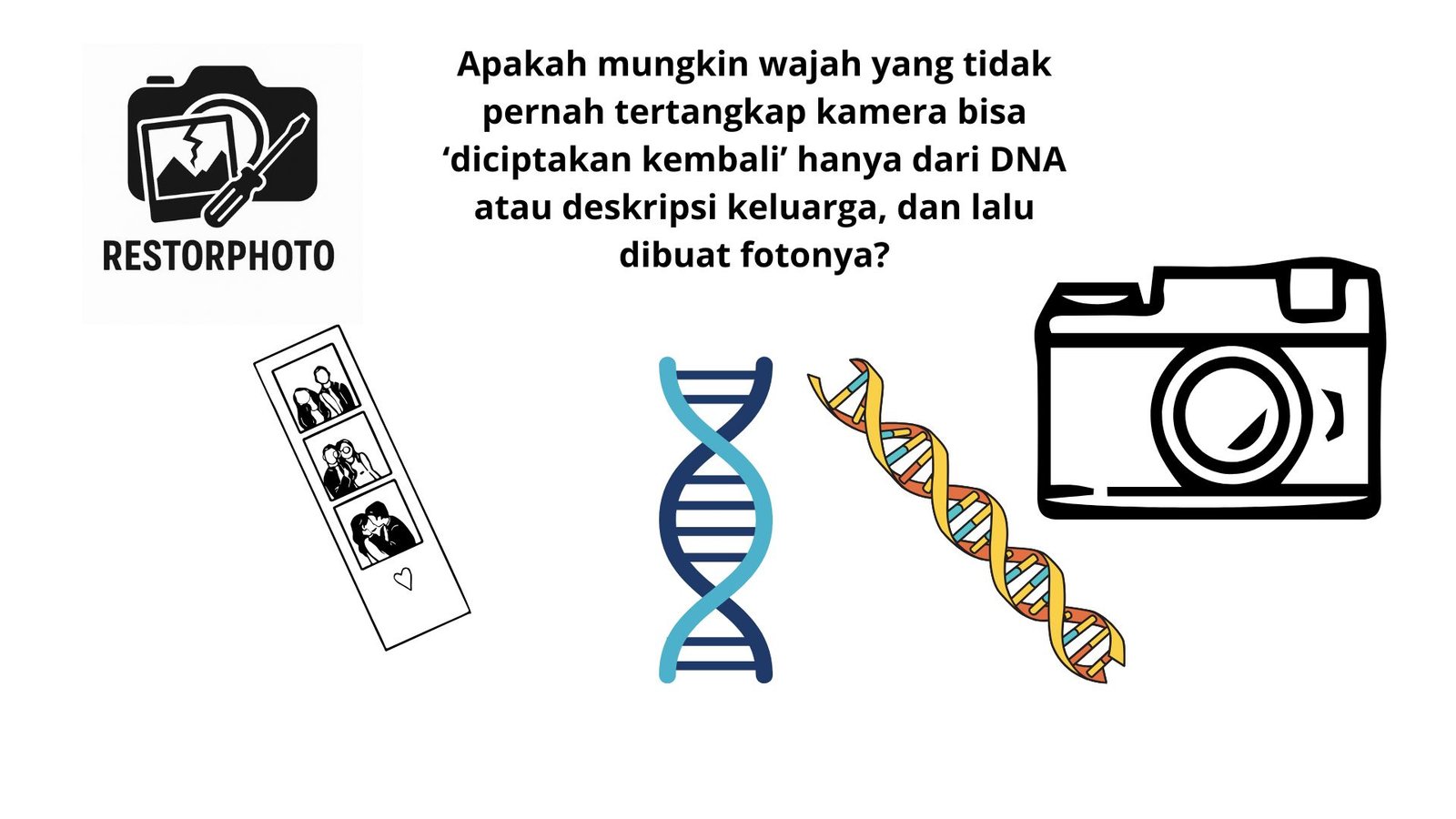Apakah Mungkin Wajah yang Tidak Pernah Tertangkap Kamera Bisa ‘Diciptakan Kembali’ dari DNA dan Deskripsi Keluarga?