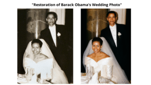 Barack Obama's Wedding Photo
