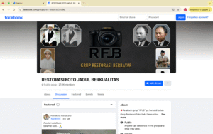 Group Facebook Restorasi Foto